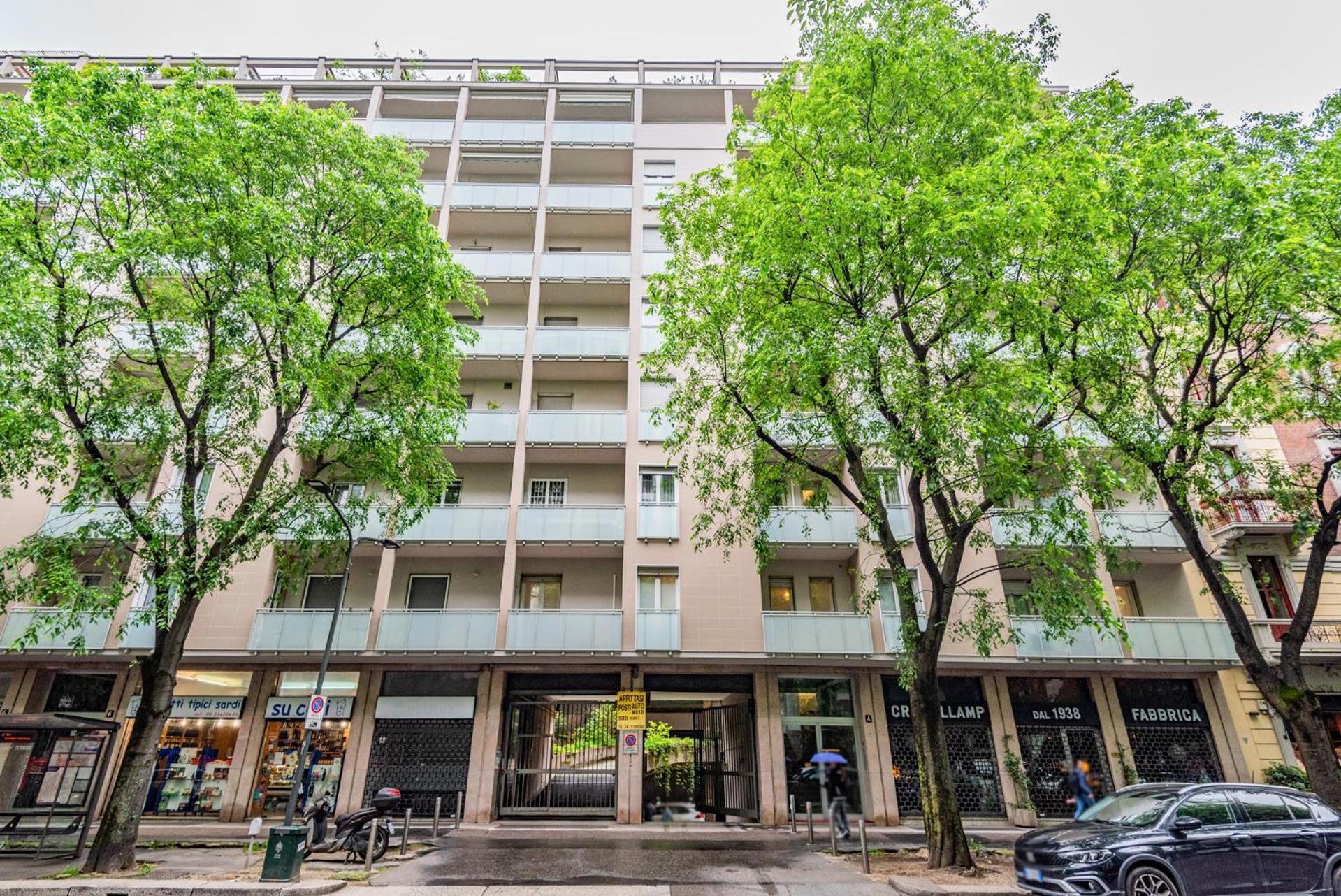Апартаменты Milano Corso Sempione Principe Eugenio 3 Pax Wi-Fi Экстерьер фото